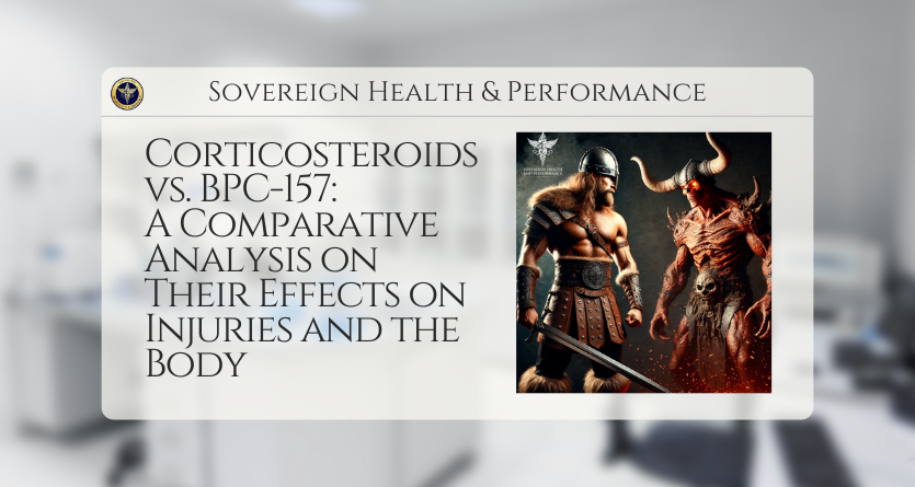 Corticosteroids vs. BPC-157
