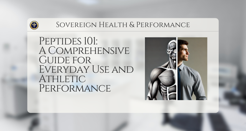 Peptides 101 A Comprehensive Guide for Everyday Use and Athletic Performance