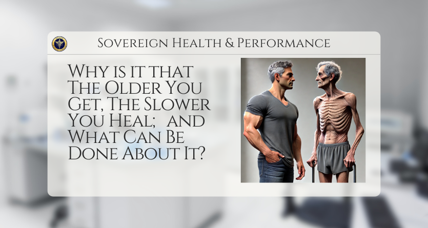 The Older You Get The Slower You Heal