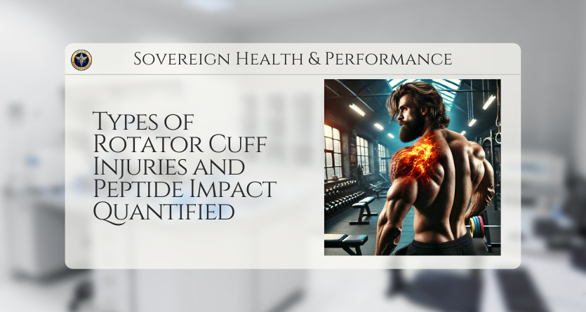 Types of Rotator Cuff Injuries and Peptide Impact Quantified