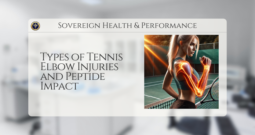 Types of Tennis Elbow Injuries and Peptide Impact